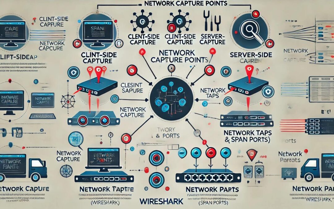 Unleashing Network Insights: Mastering Wireshark’s Capture Points