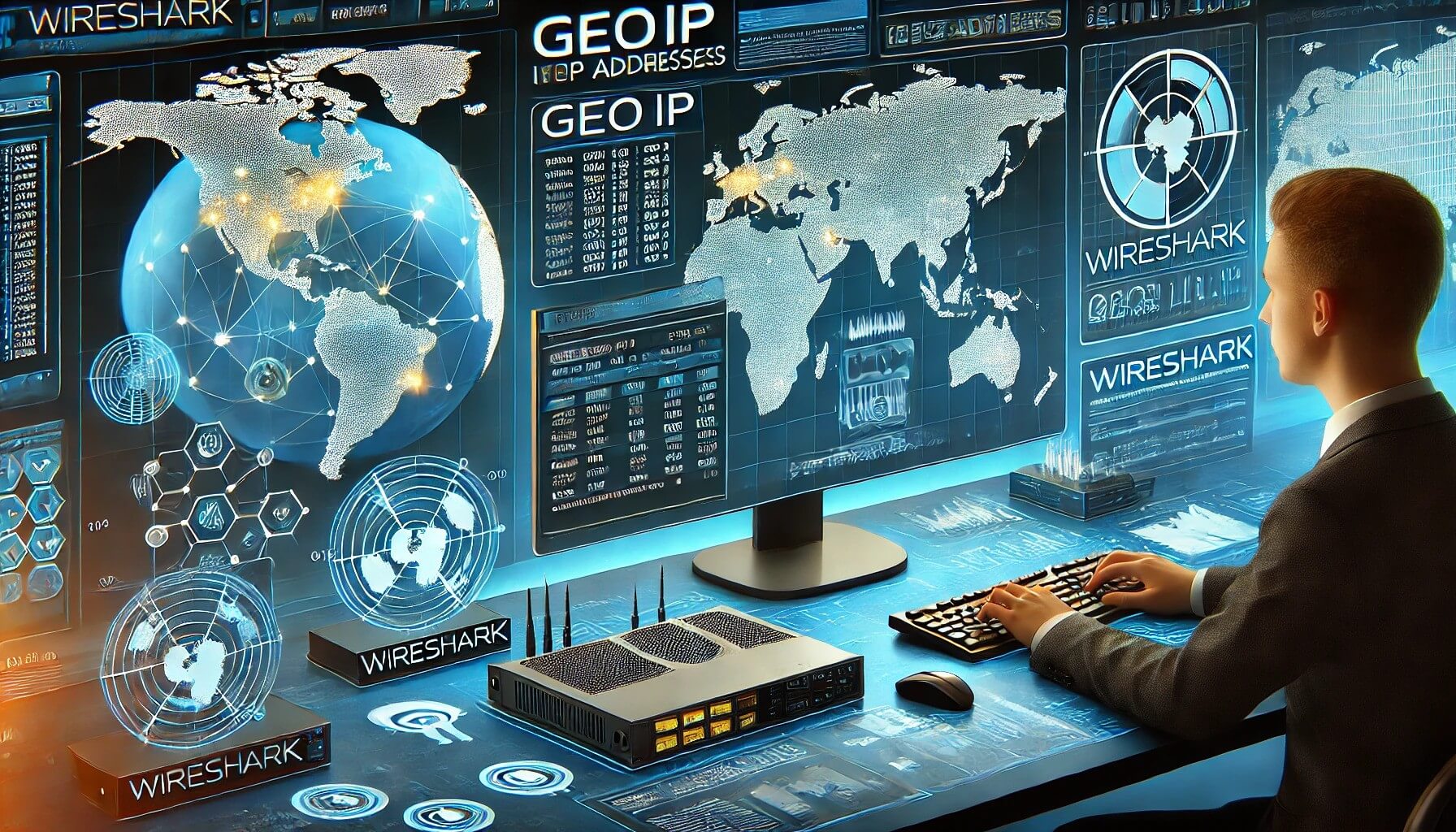 Mapping IP Addresses with Wireshark's GeoIP Feature1